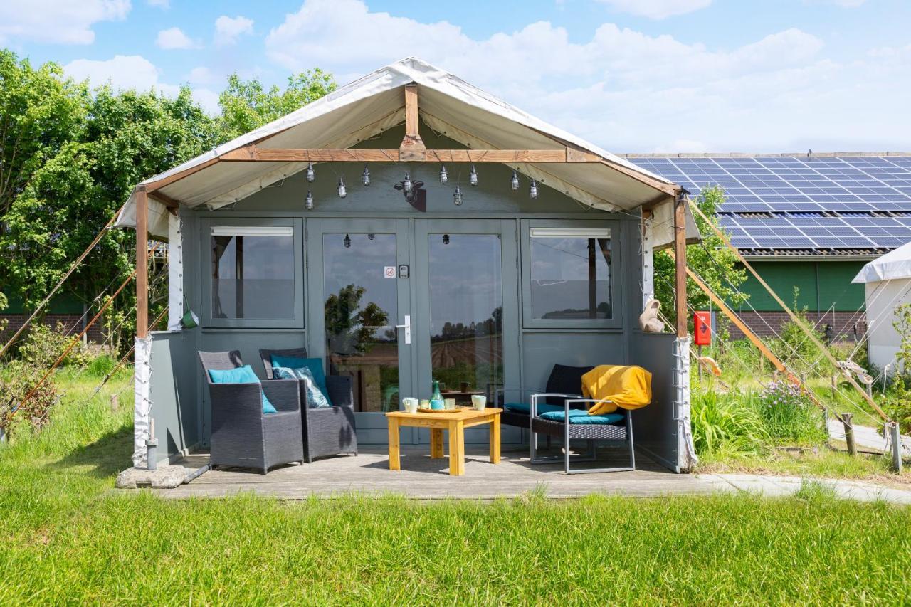 Boerderij Camping Nixhoeve Genderen Ngoại thất bức ảnh