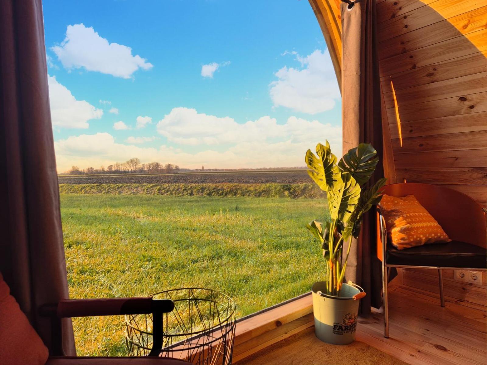 Boerderij Camping Nixhoeve Genderen Ngoại thất bức ảnh